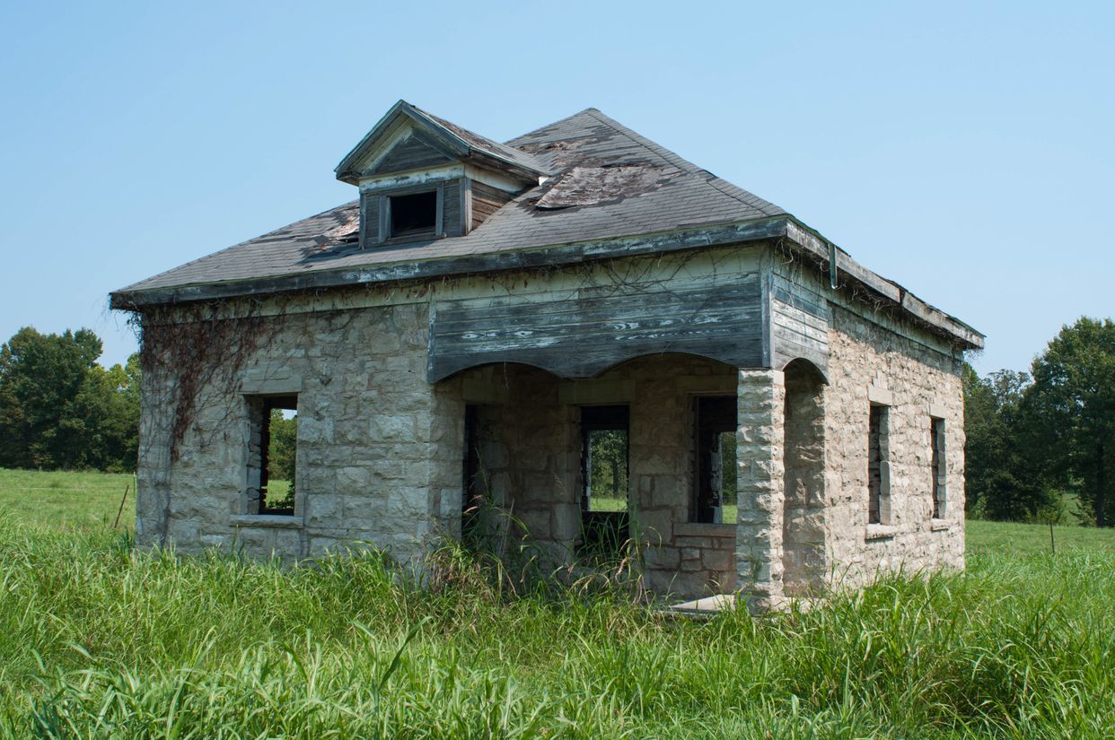 Abandoned Quarry House