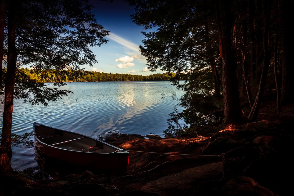 Wolf Lake Portage Point