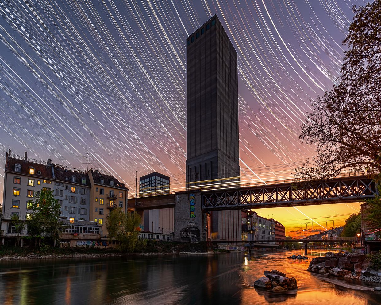 View of Swissmill Tower