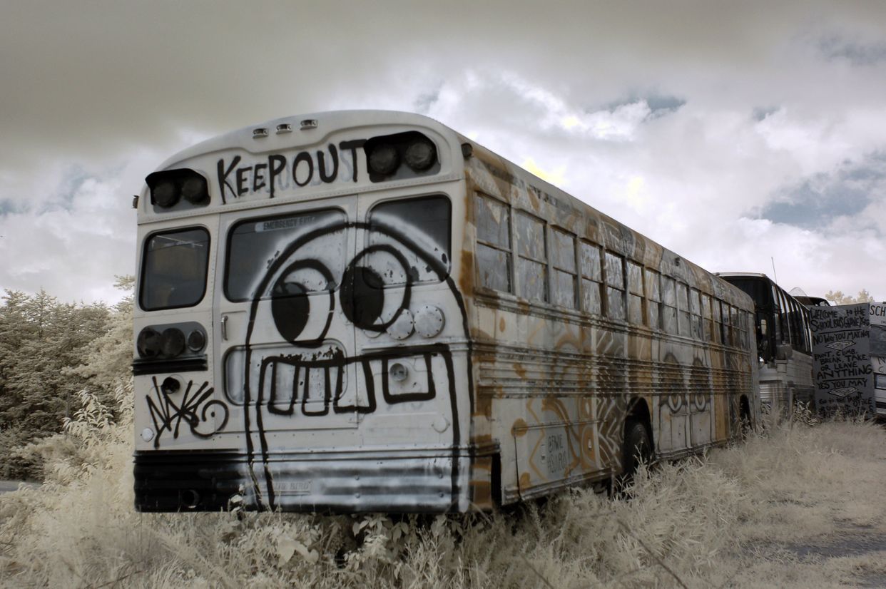 School Bus Graveyard
