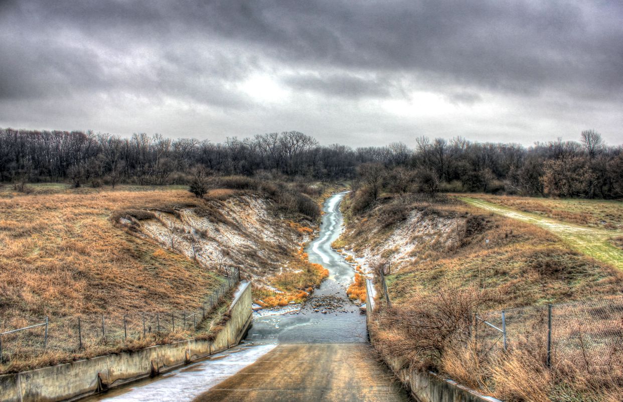 Shabbona Lake Dam