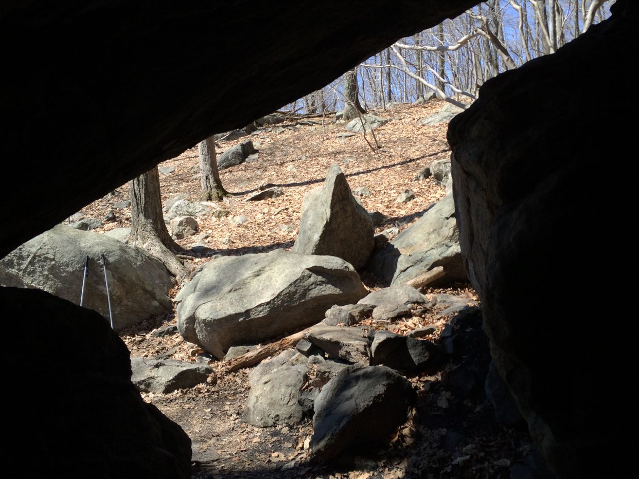 Inside Leatherman's Cave