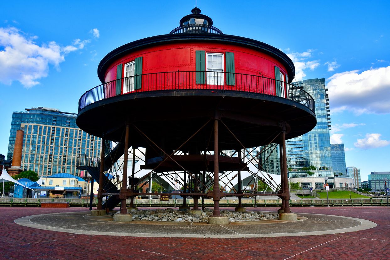 Seven Foot Knoll Lighthouse