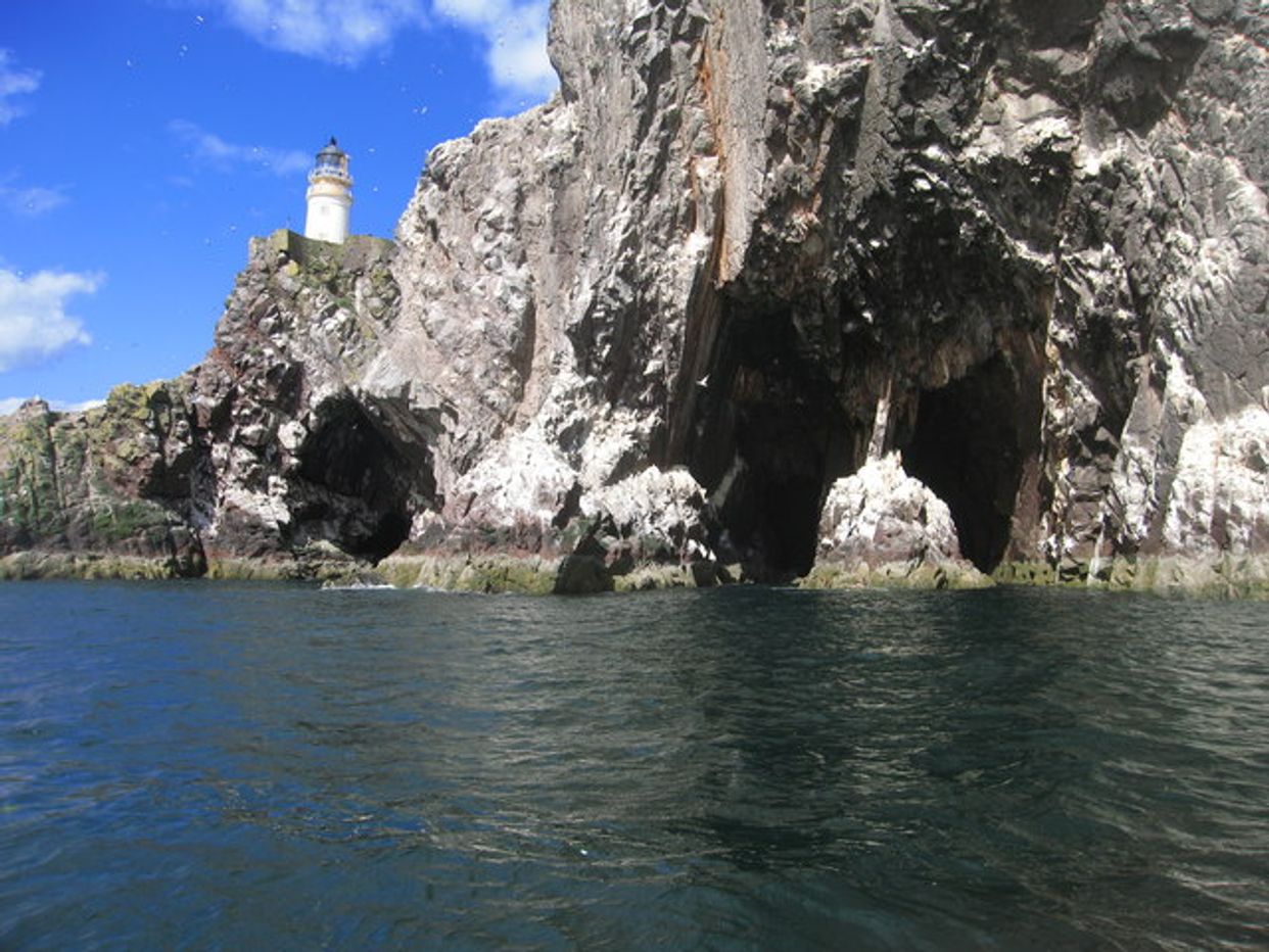 Bass Rock Sea Caves