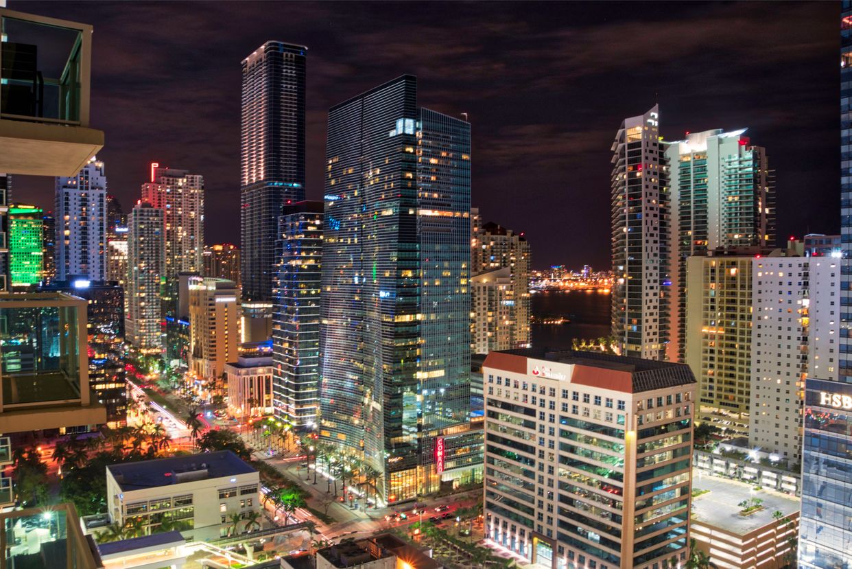 Miami Downtown Skyline