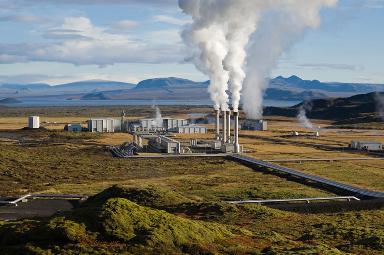 Nesjavellir Geothermal Power Plant Viewpoint