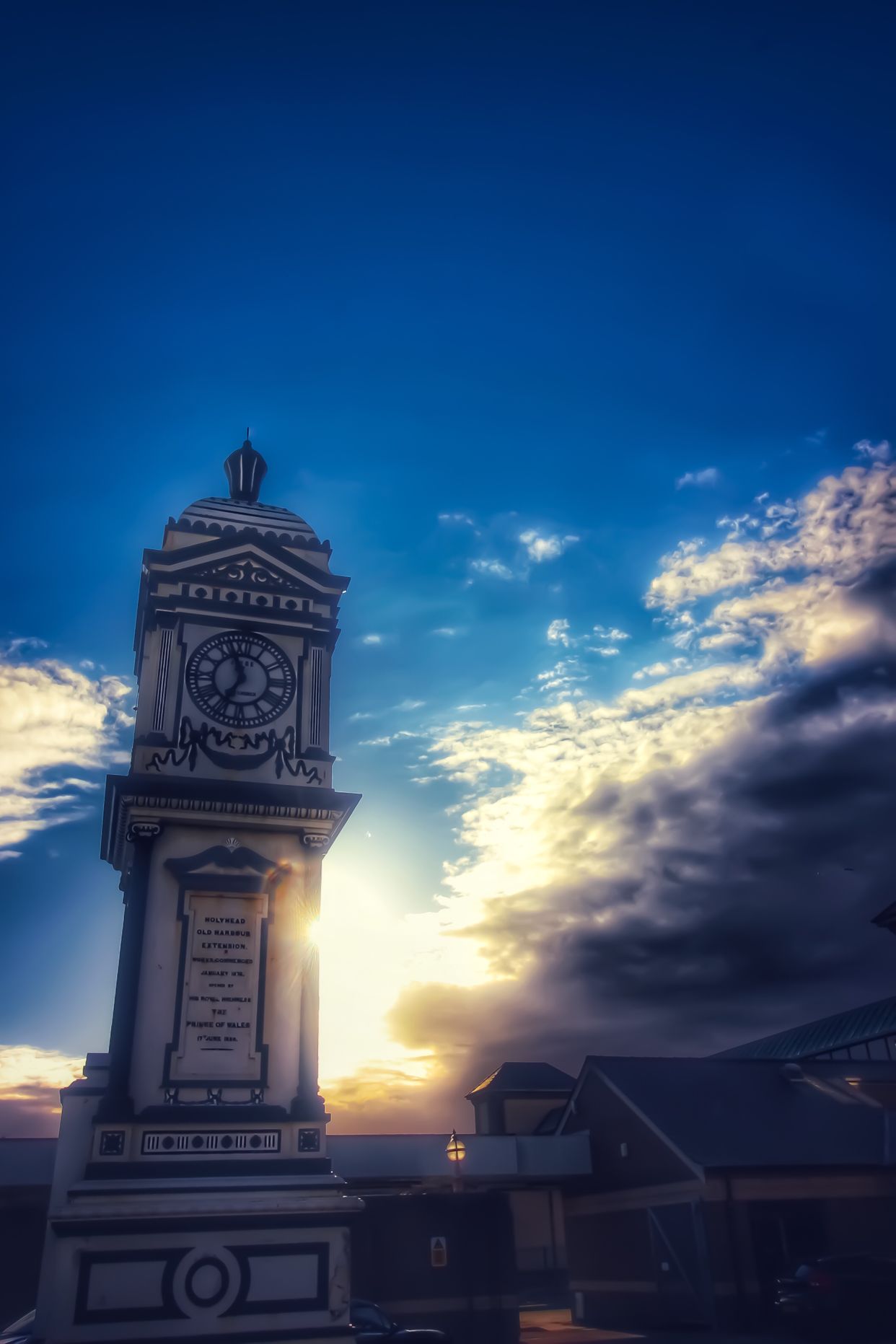 Holyhead Iron Clock