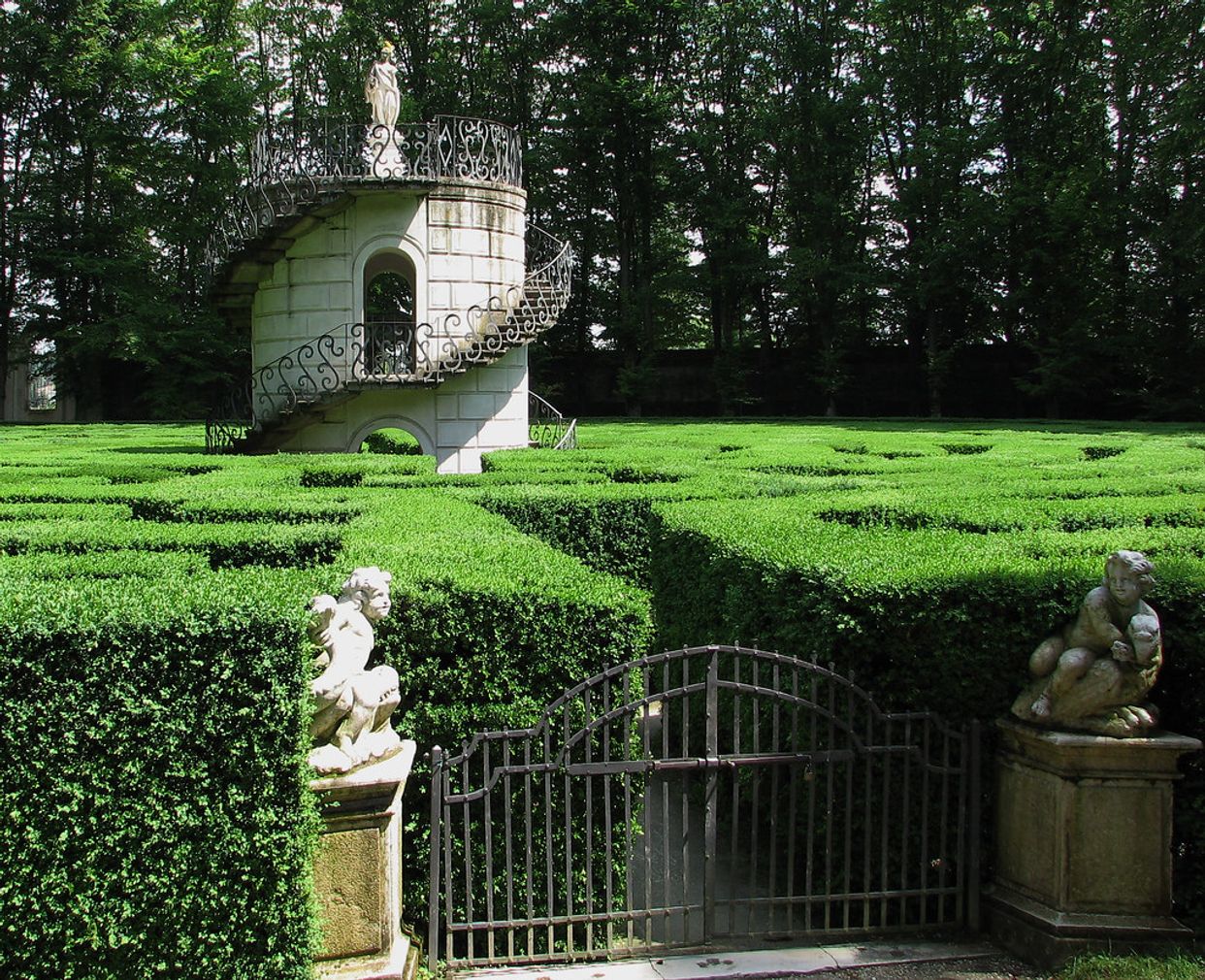 Labyrinth of Villa Pisani
