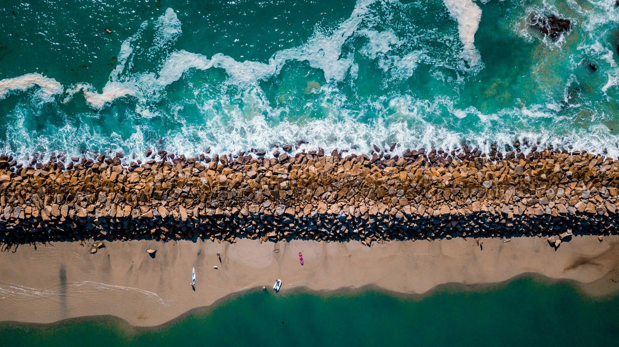 Dana Point Harbor Breakwater