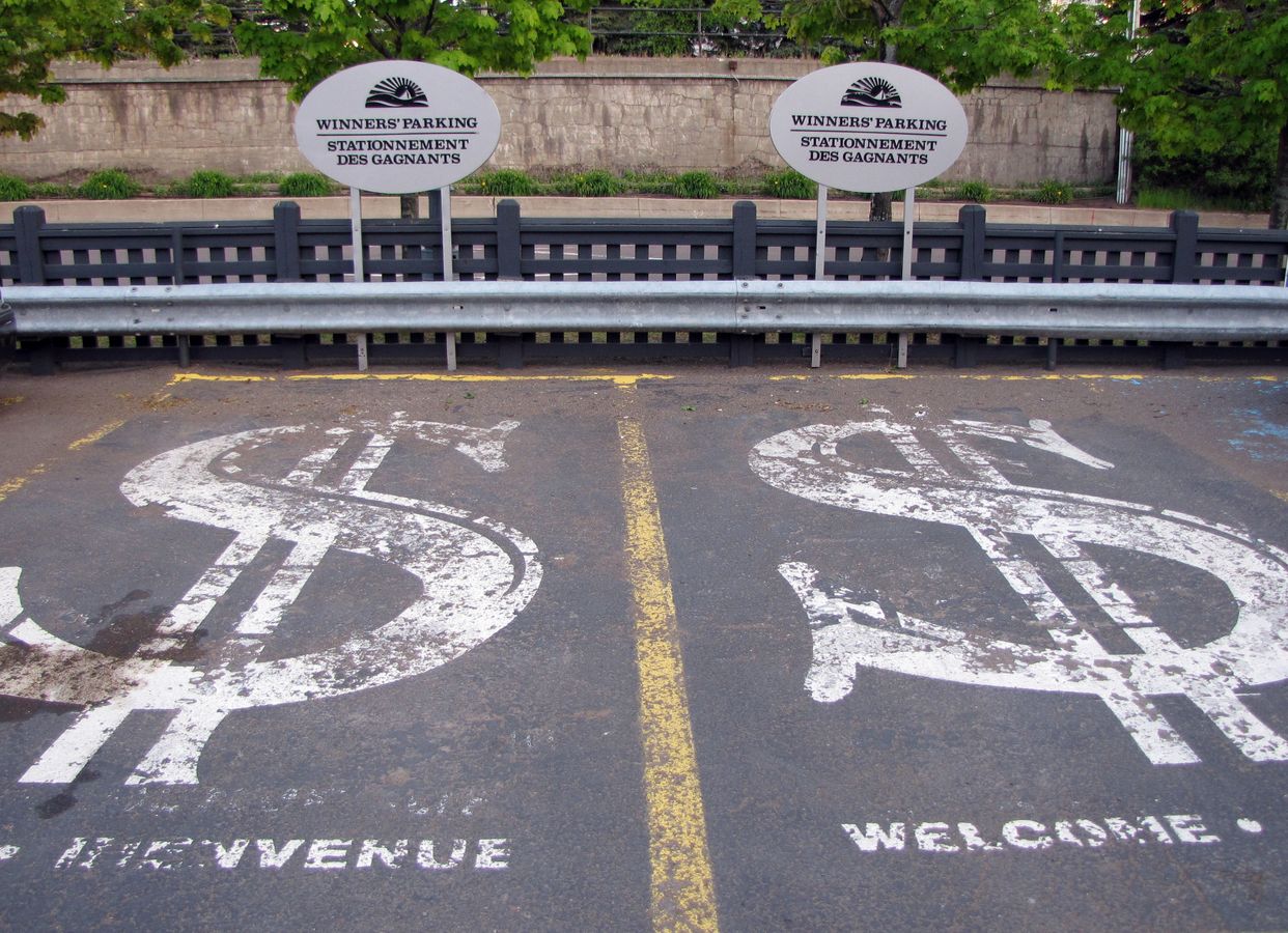 Money Sign Parking Spots