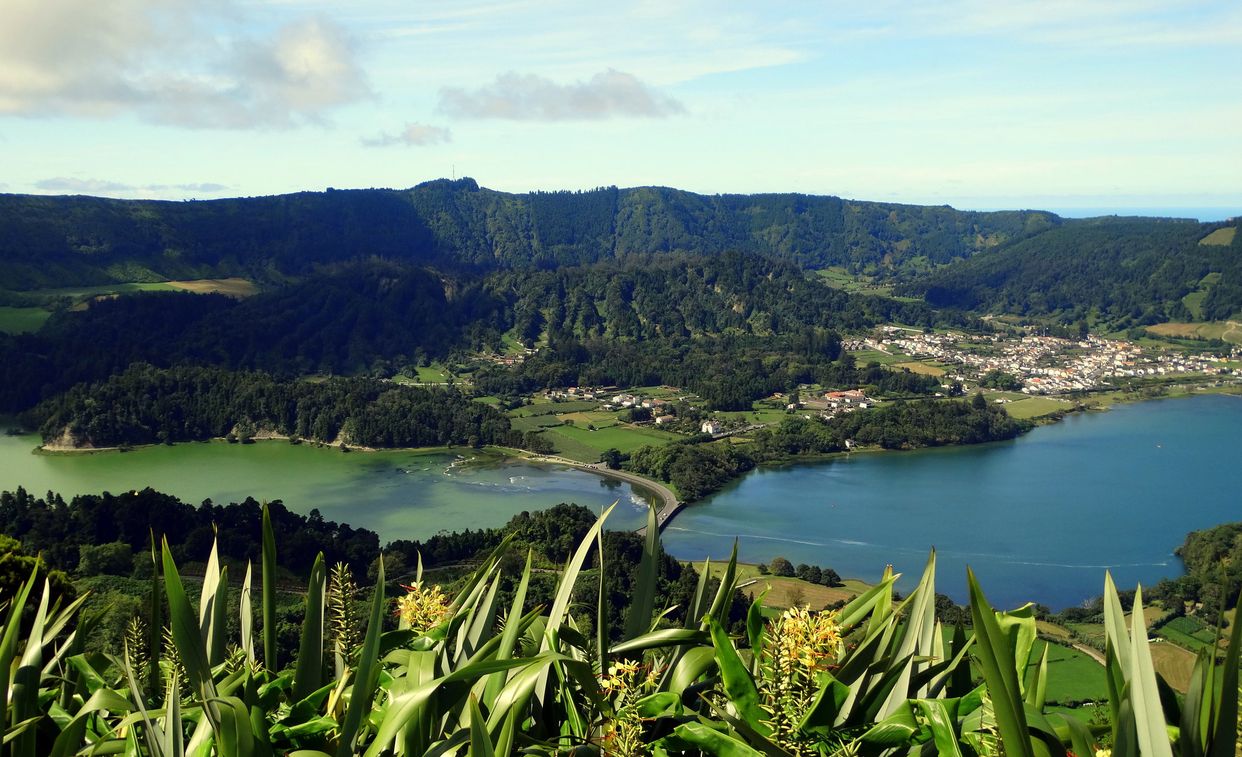 View of Lagoa das Sete Cidades