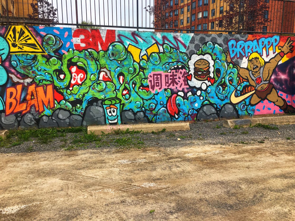 Graffiti Mural Wall 
