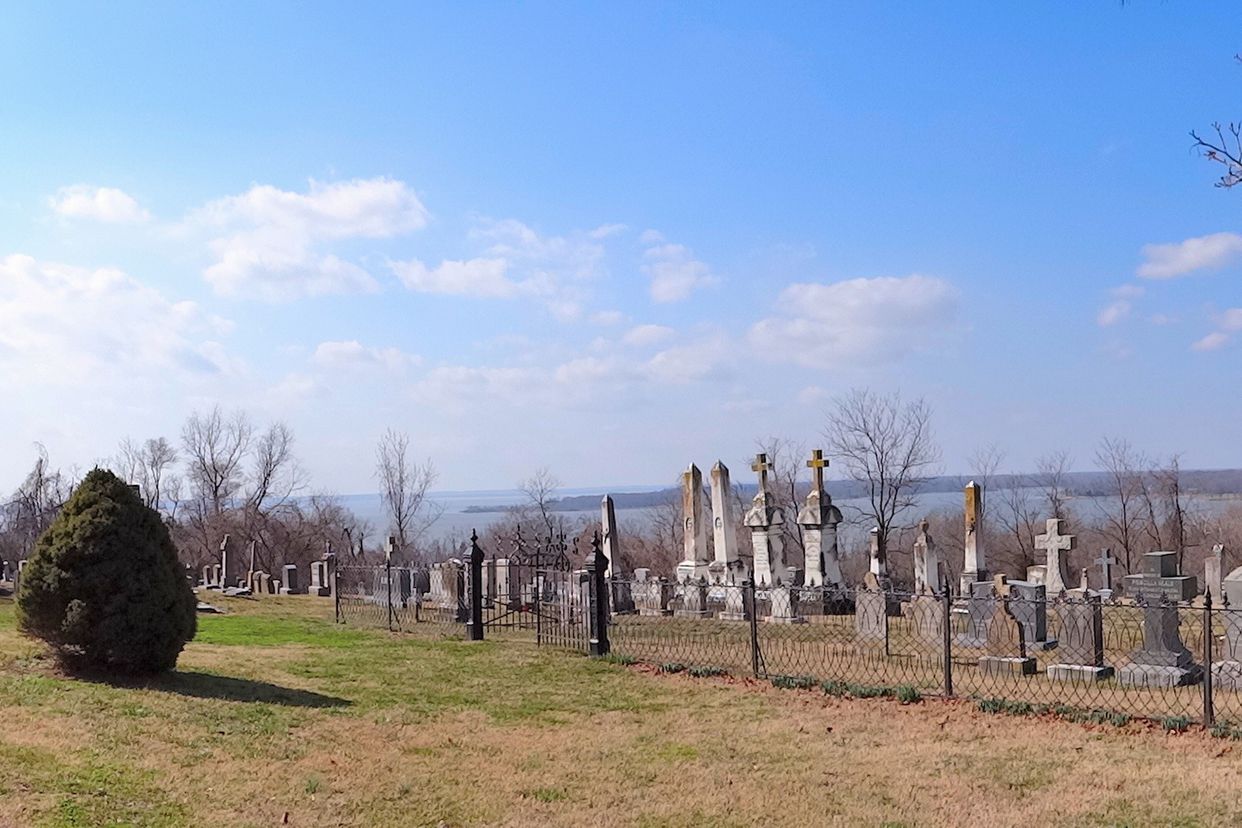 St. Ignatius Church Cemetery Panoramic