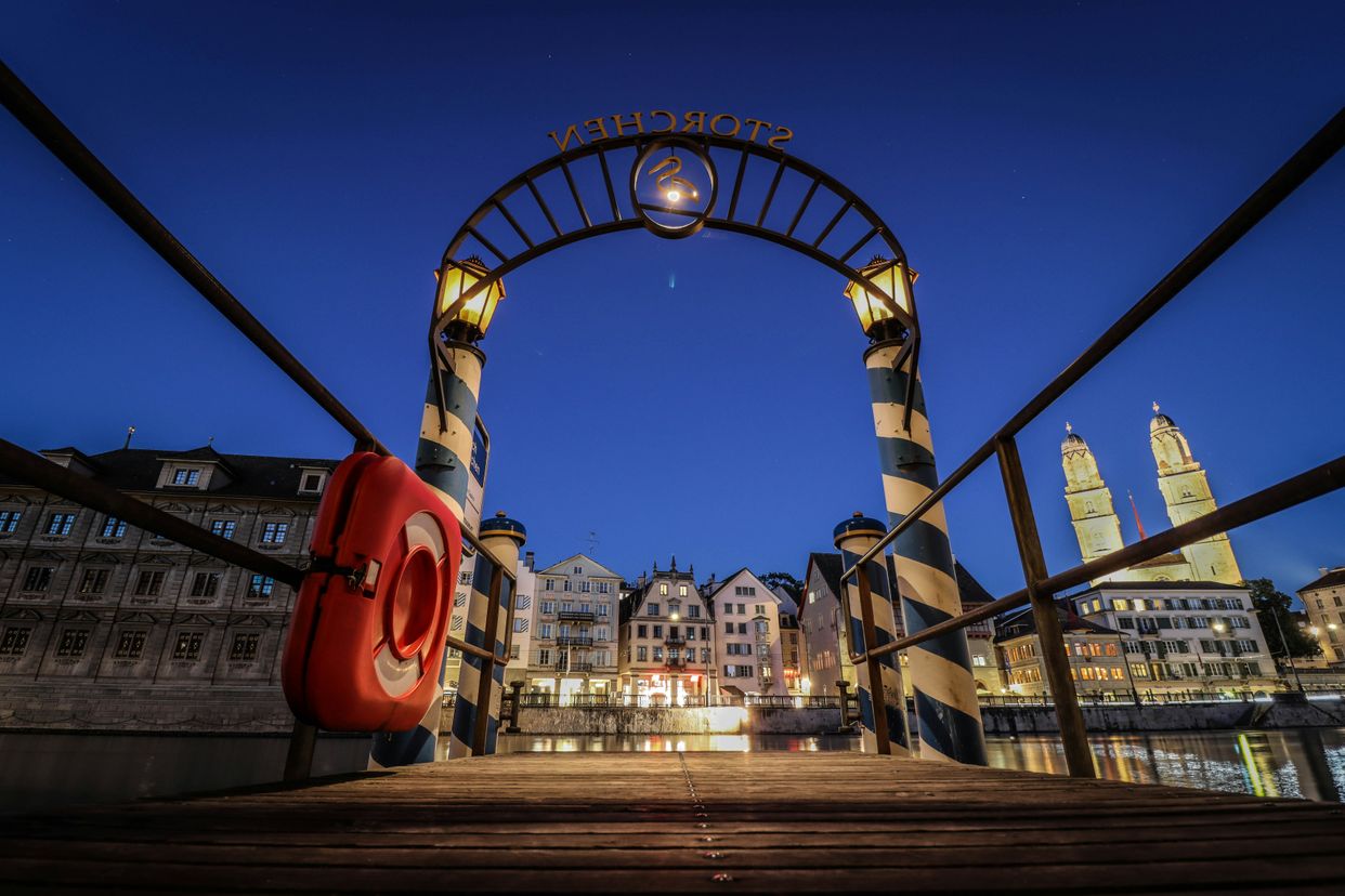 Limmat Canal Viewpoint