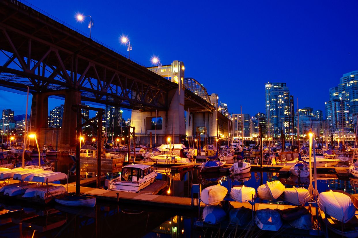 Burrard Bridge and False Creek