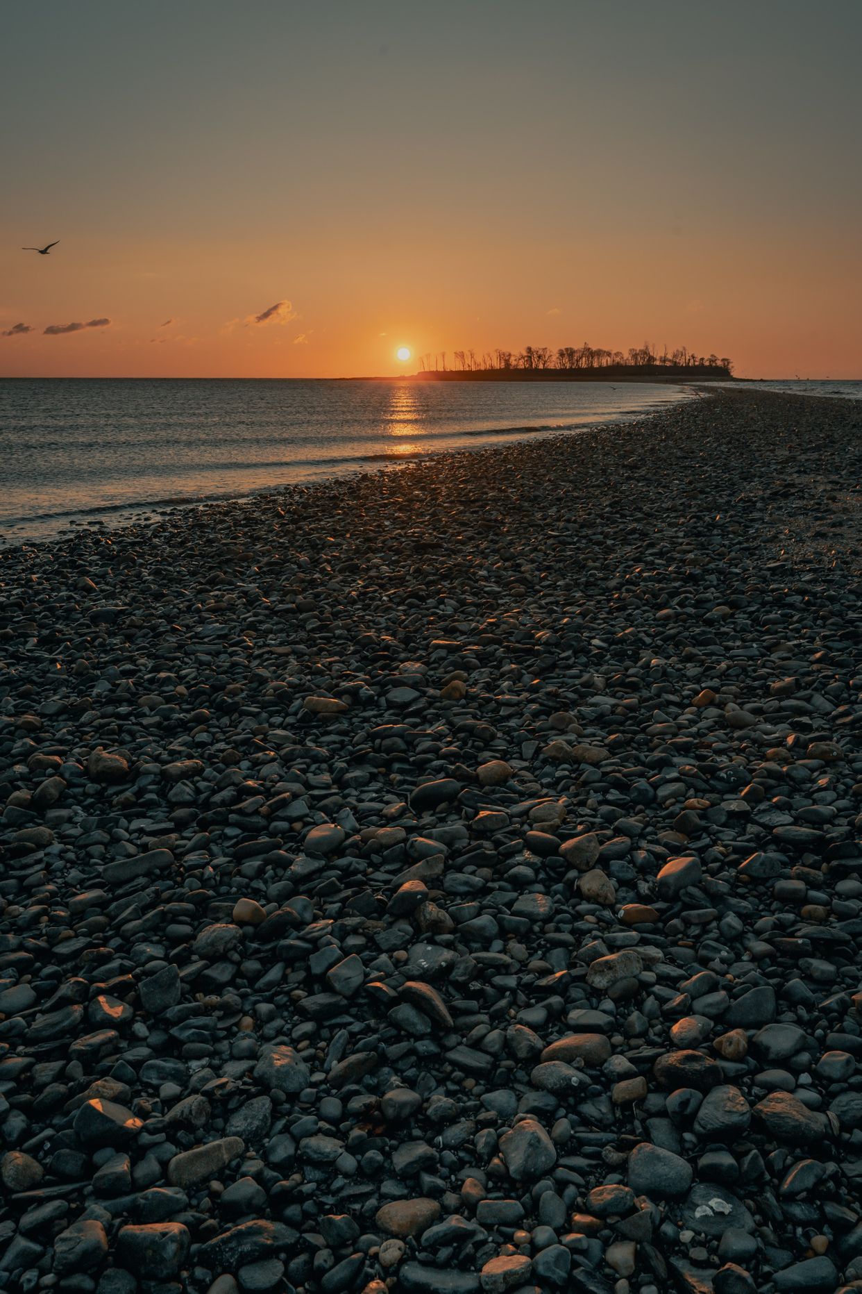 Silver Sands State Park Beach