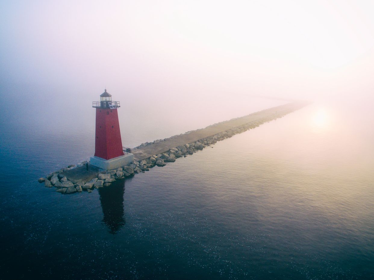 Manistique East Breakwater Lighthouse
