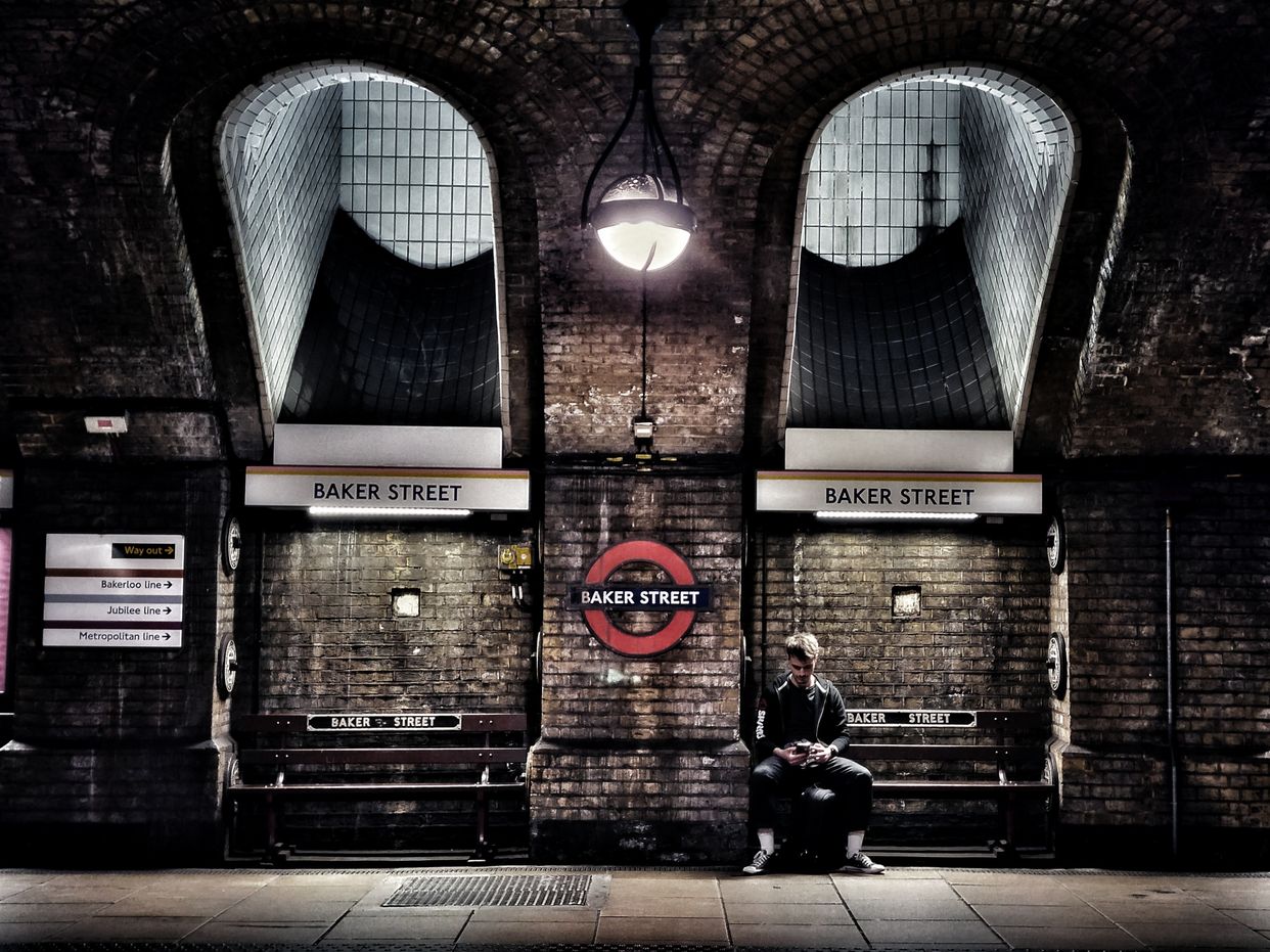 Baker St Underground Station