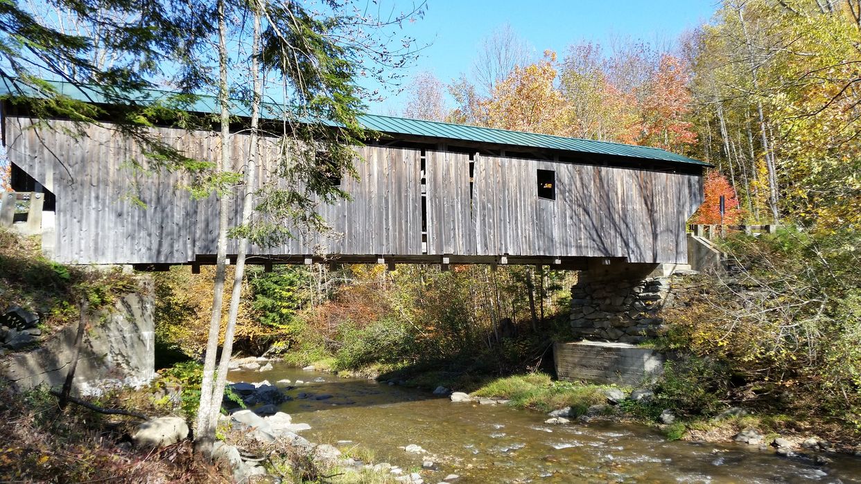 Poland Covered Bridge