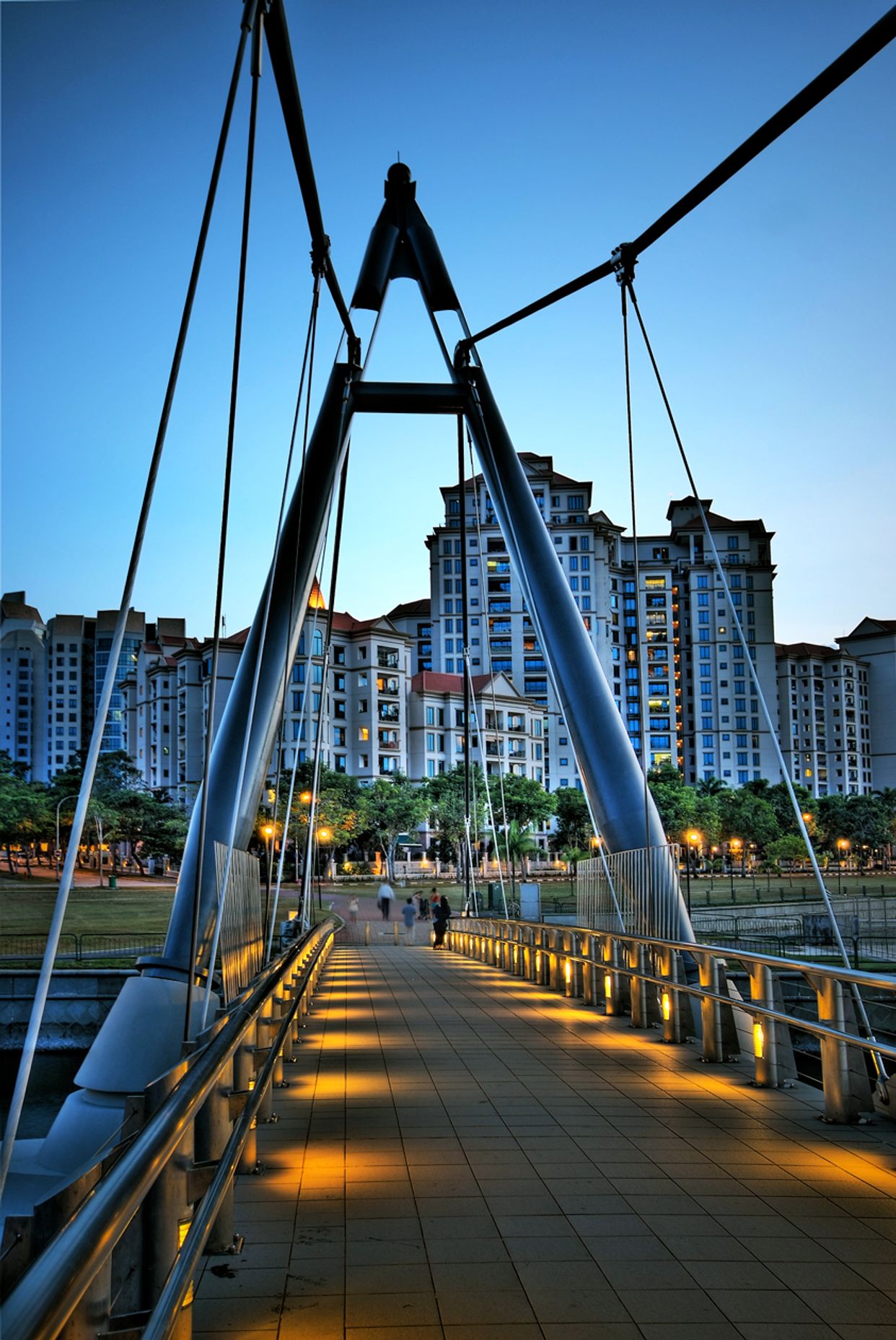 Tanjong Rhu Suspension Bridge