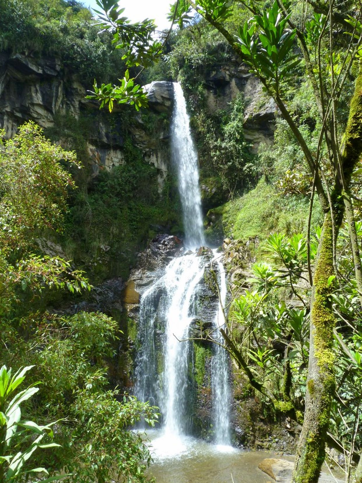 Cascada de Taxopamba
