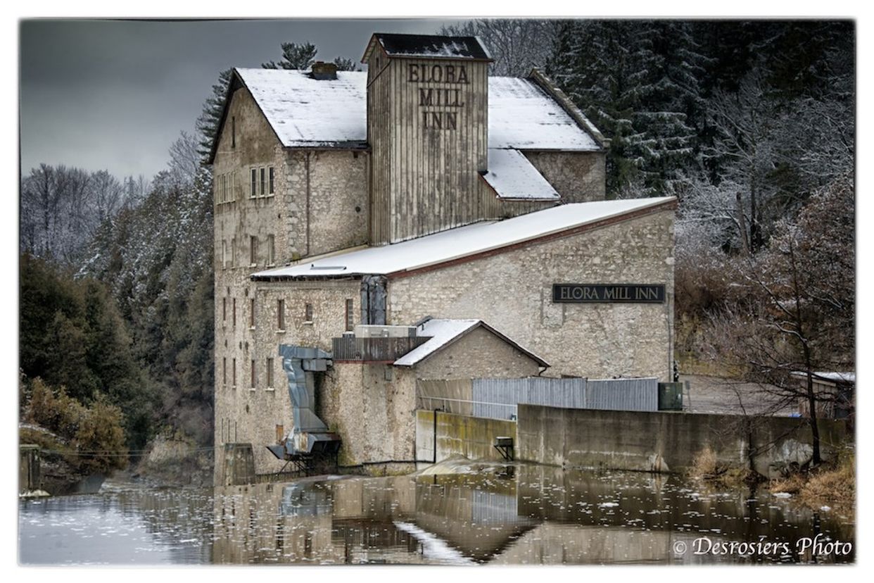 View of Elora Mill Inn