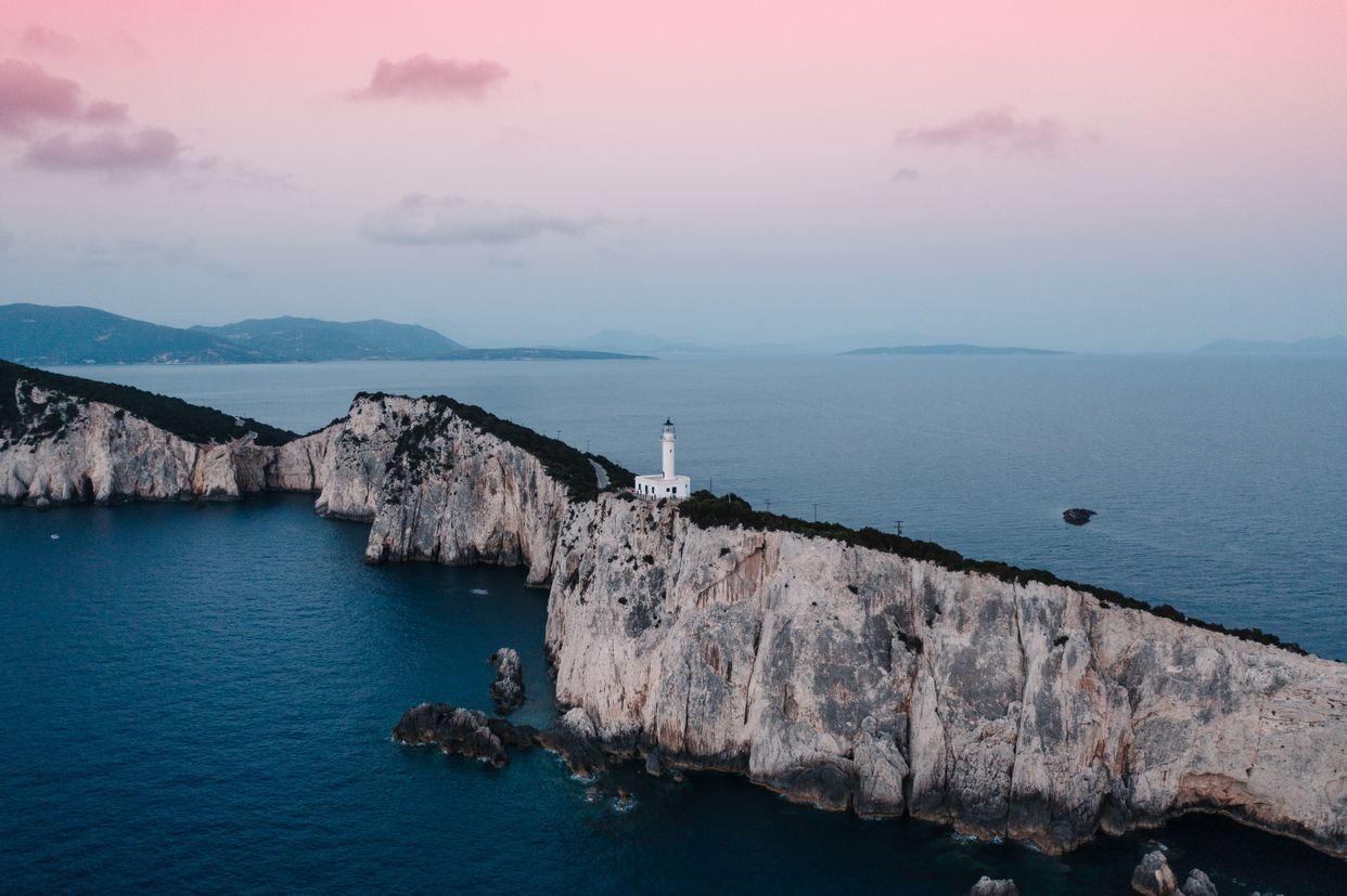 Lighthouse of Cape Lefkatas
