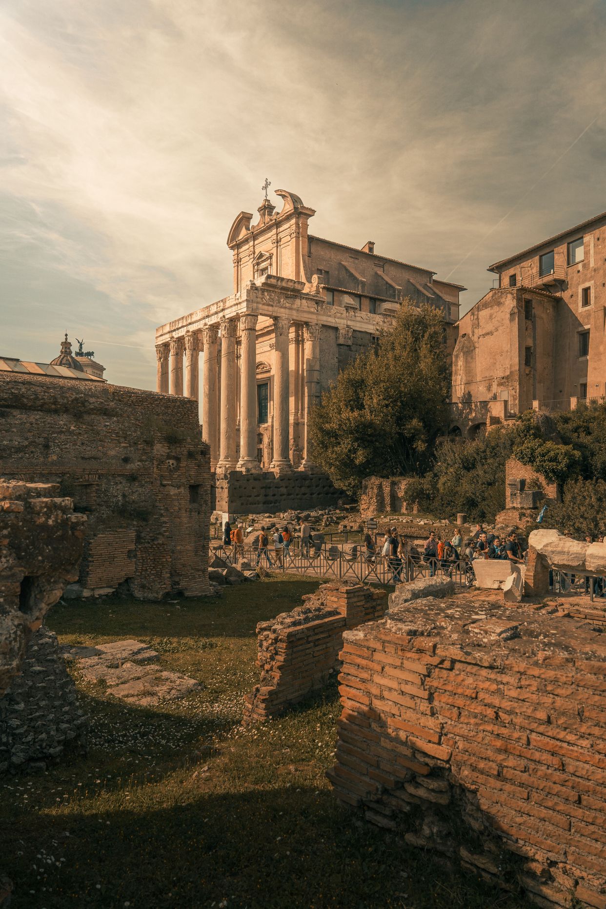 The Temple of Antoninus and Faustina