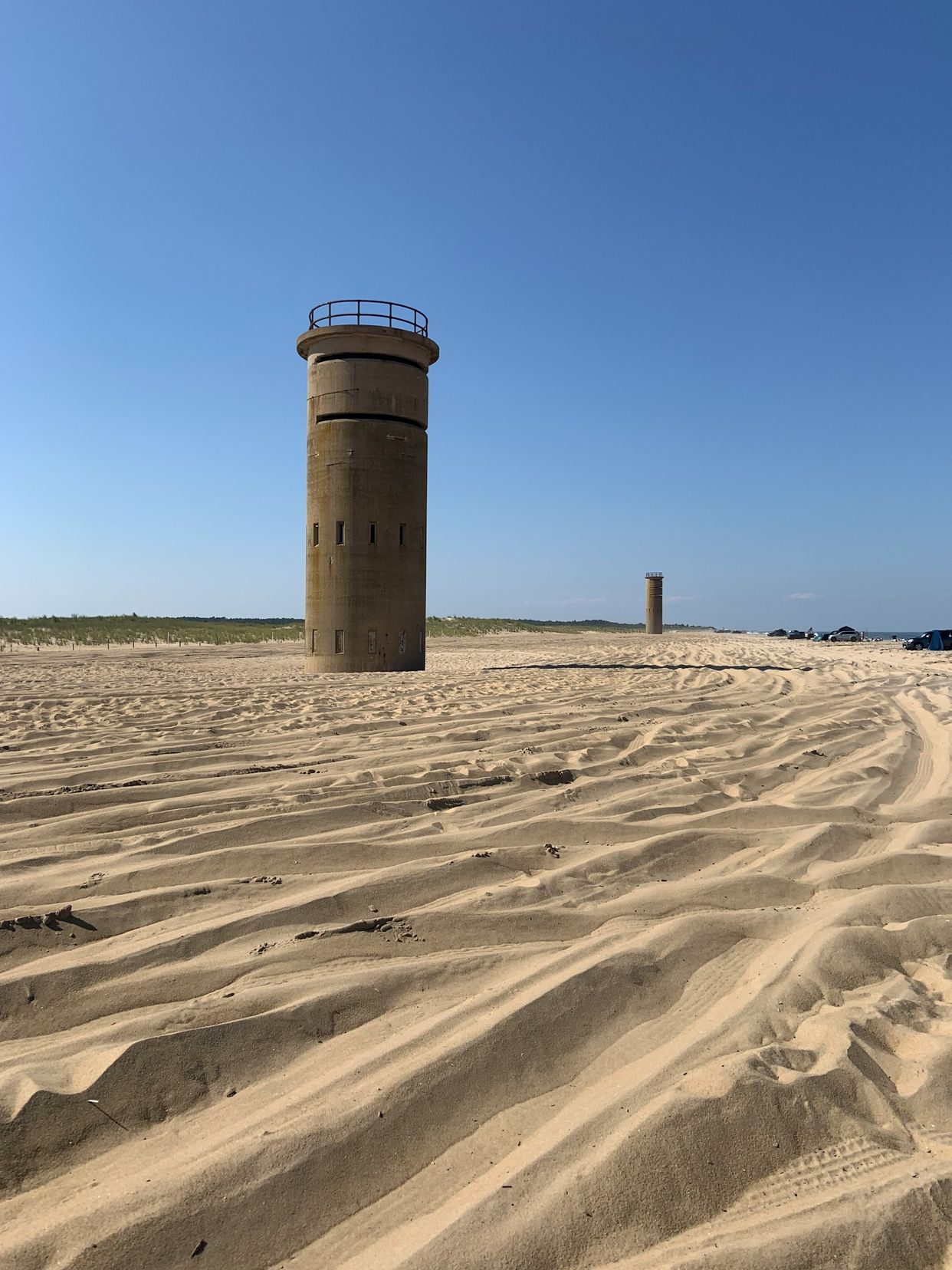WWII Artillery Fire Observation Towers