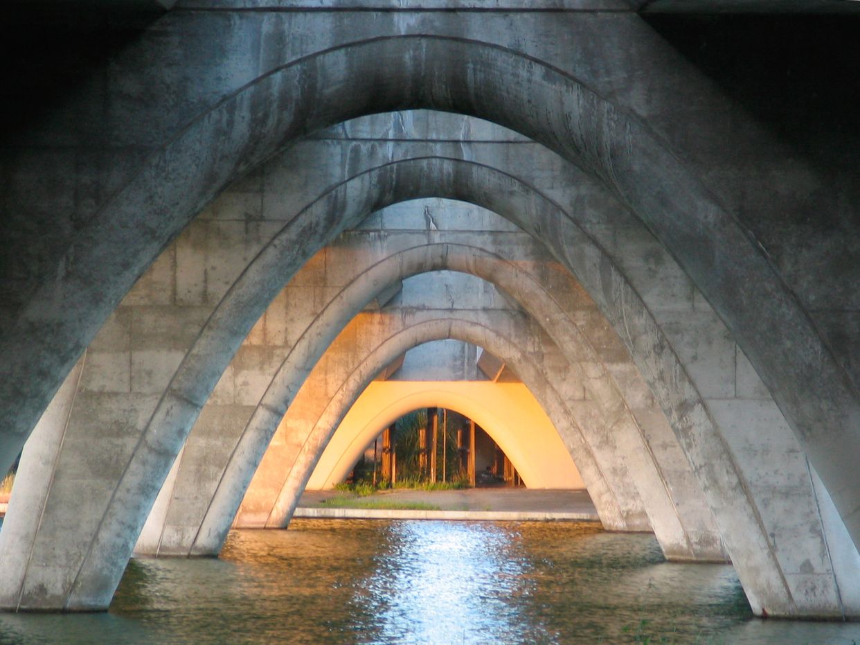 Under Beach Park Boulevard Bridge