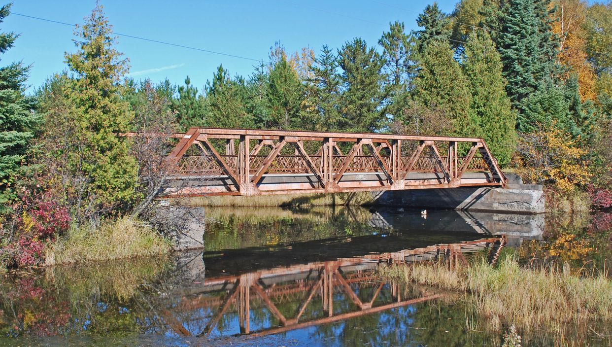 Old Backwater Creek Bridge