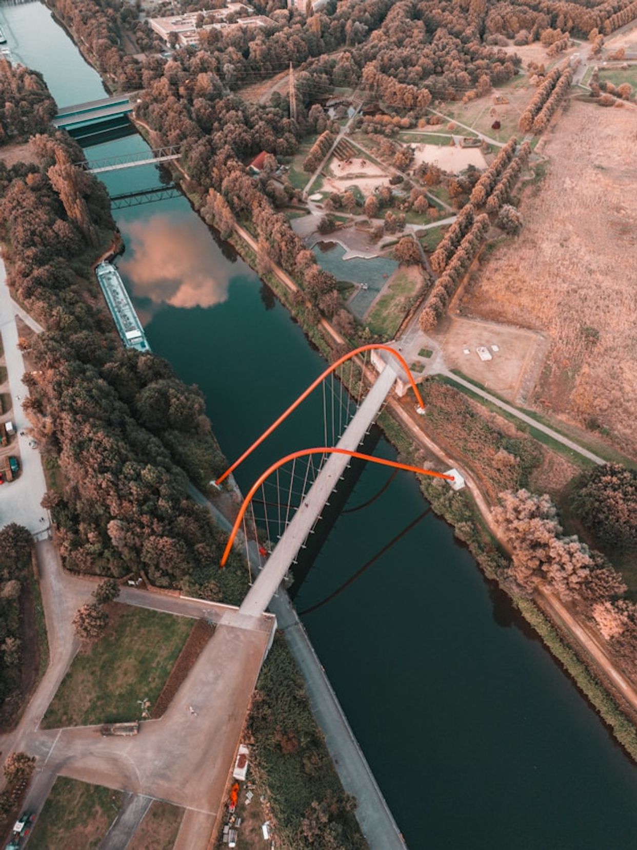 Bogenbrücke Nordsternpark