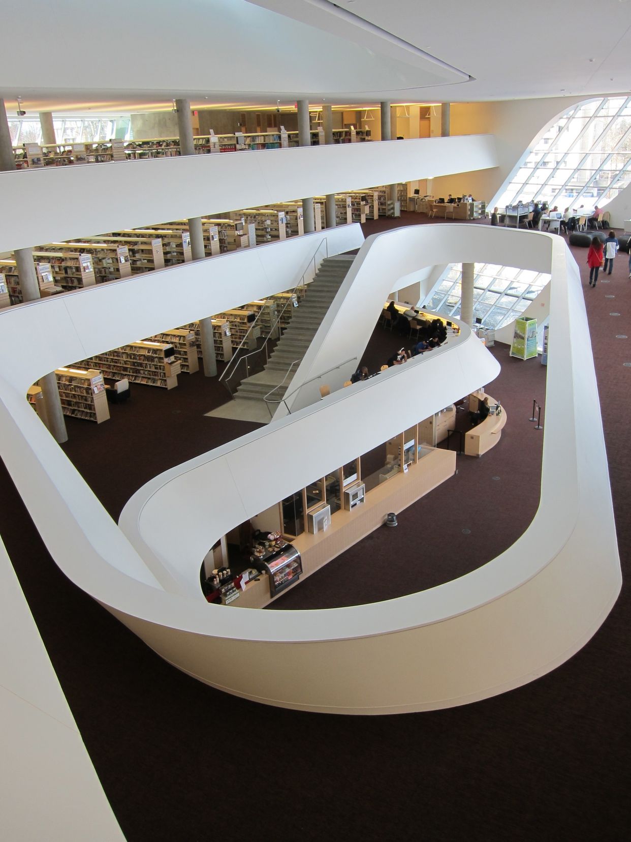 Surrey City Centre Library Interior