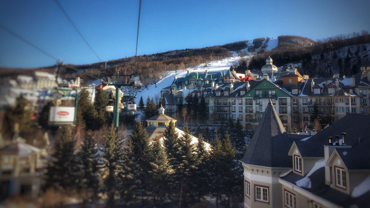 View from Charlift