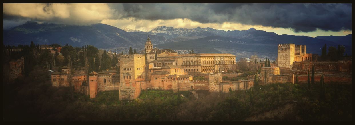 View of El Alhambra de Granada