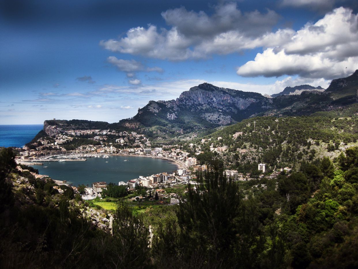 View over Port de Sóller
