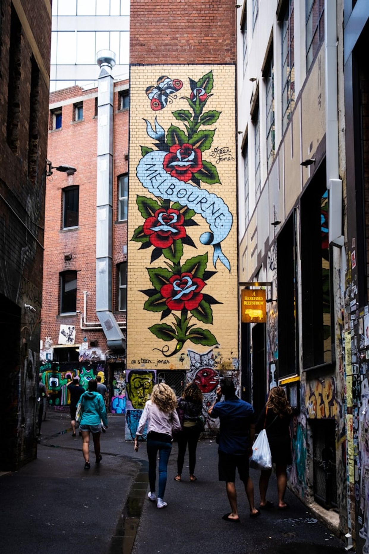 AC/DC Lane Graffiti