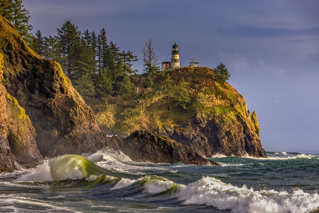 View of Cape Disappointment Lighthouse