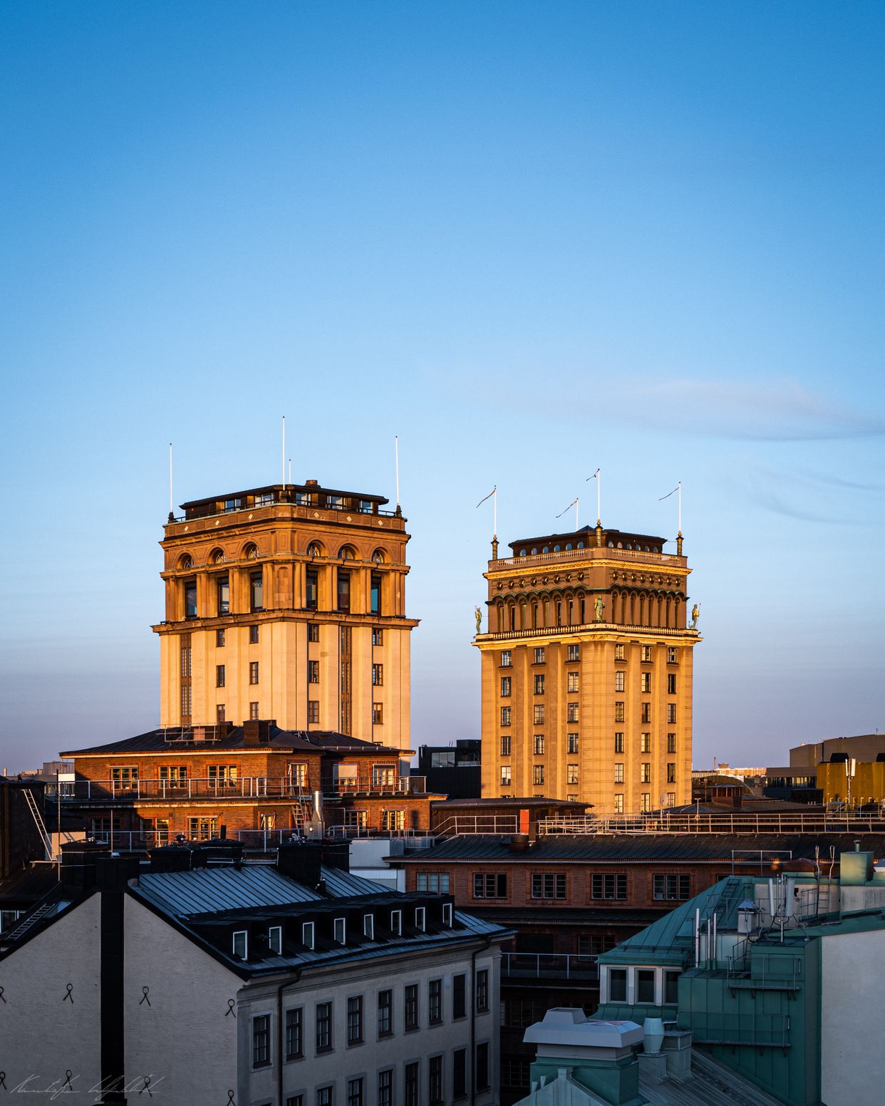 Stockholm Cityscape - Photo by instagram.com/krist00fer