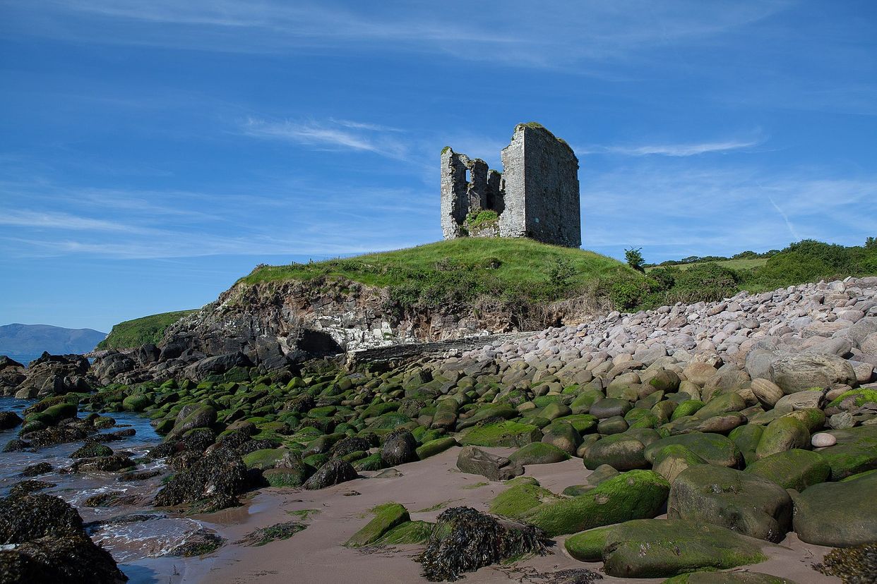 Minard Castle Ruins