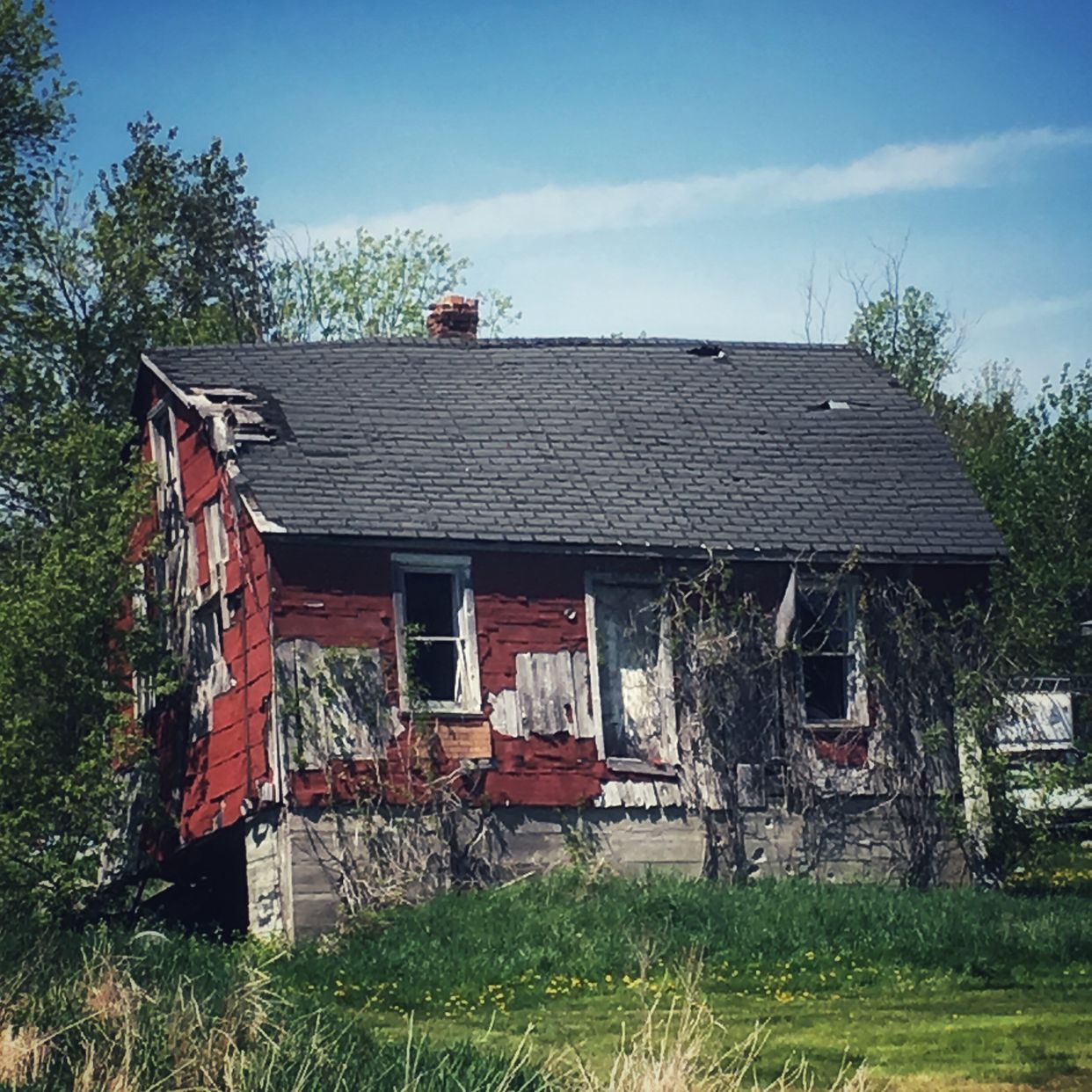 Falling Over House