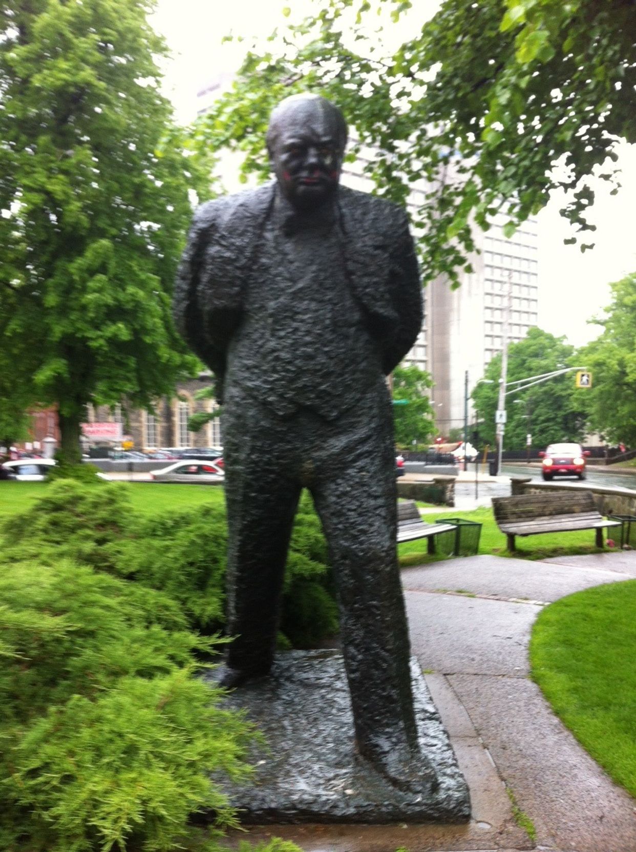 Statue of Winston Churchill