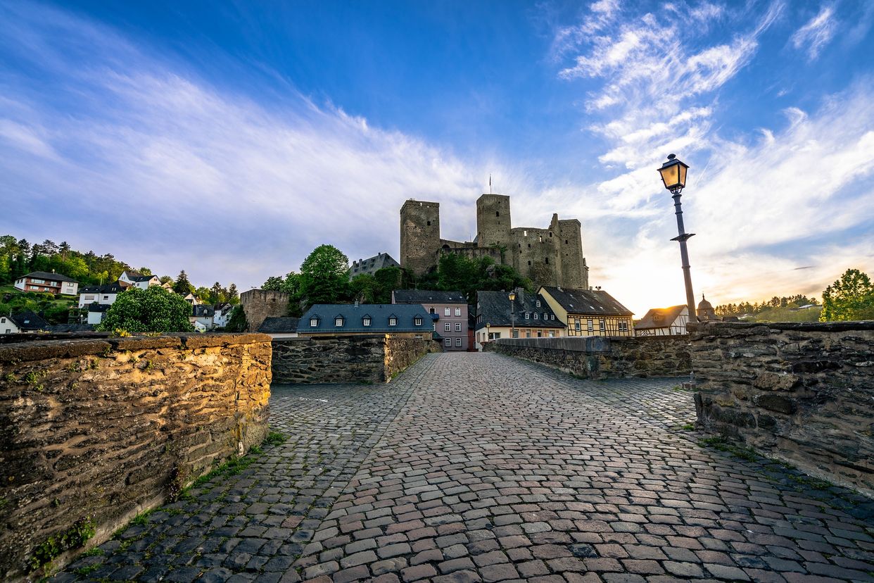 View of Runkel Castle