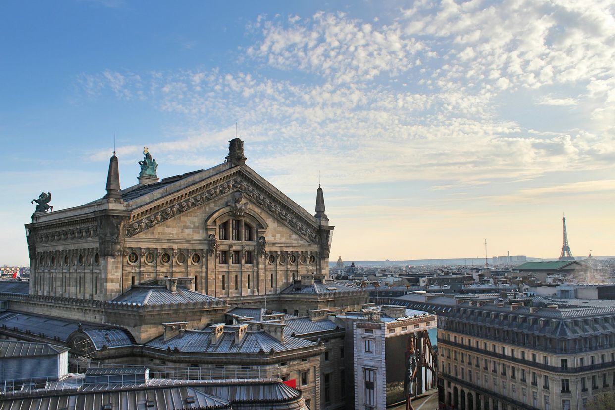 Galeries Lafayette Rooftop View