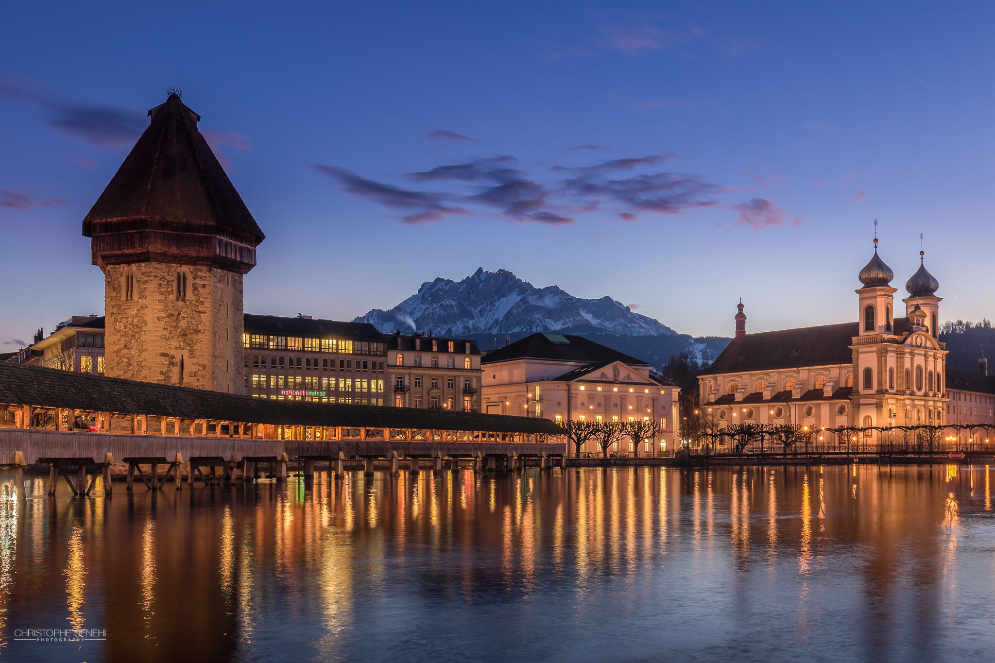 Kapellbrücke — Photo by christophephotos.com