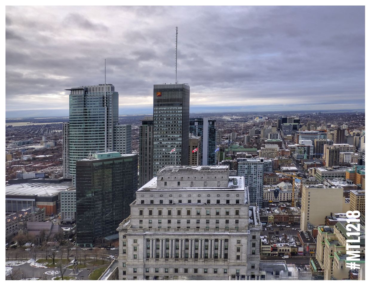 Place Ville Marie Skyline View