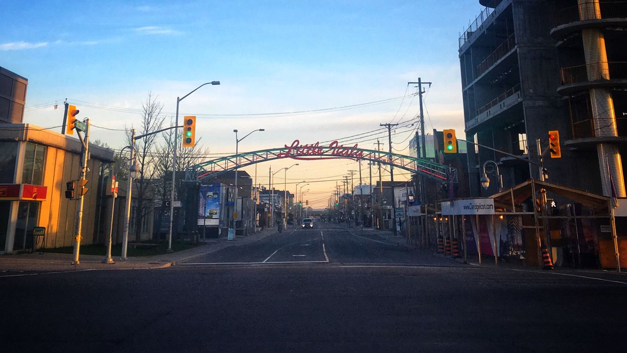 Entrance to Little Italy