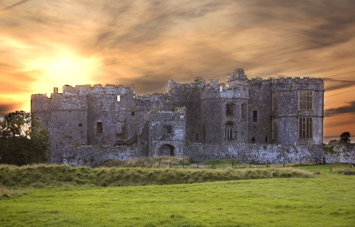 Carew Castle Ruins