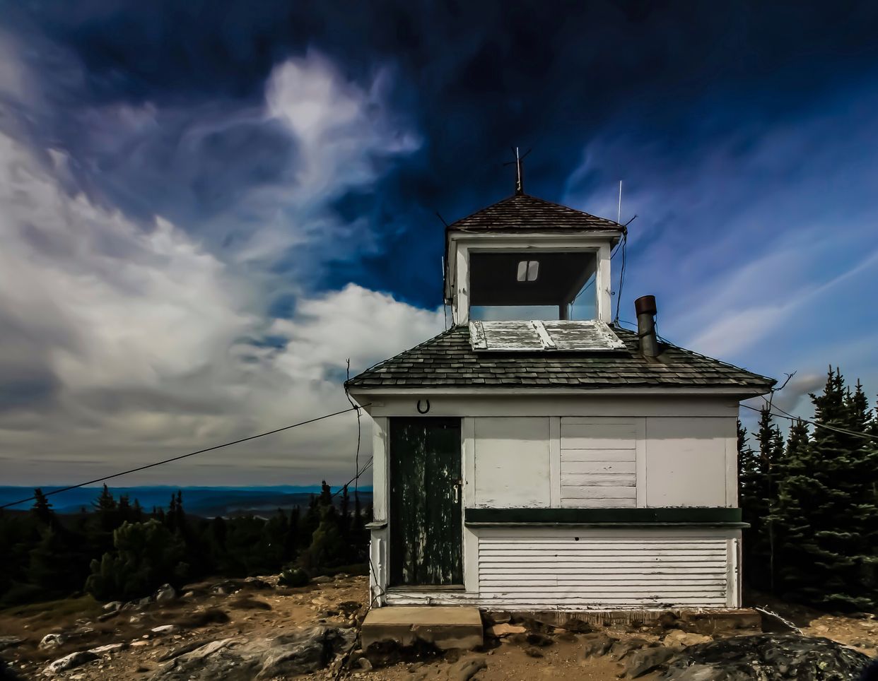 Old Forest Fire Lookout Tower