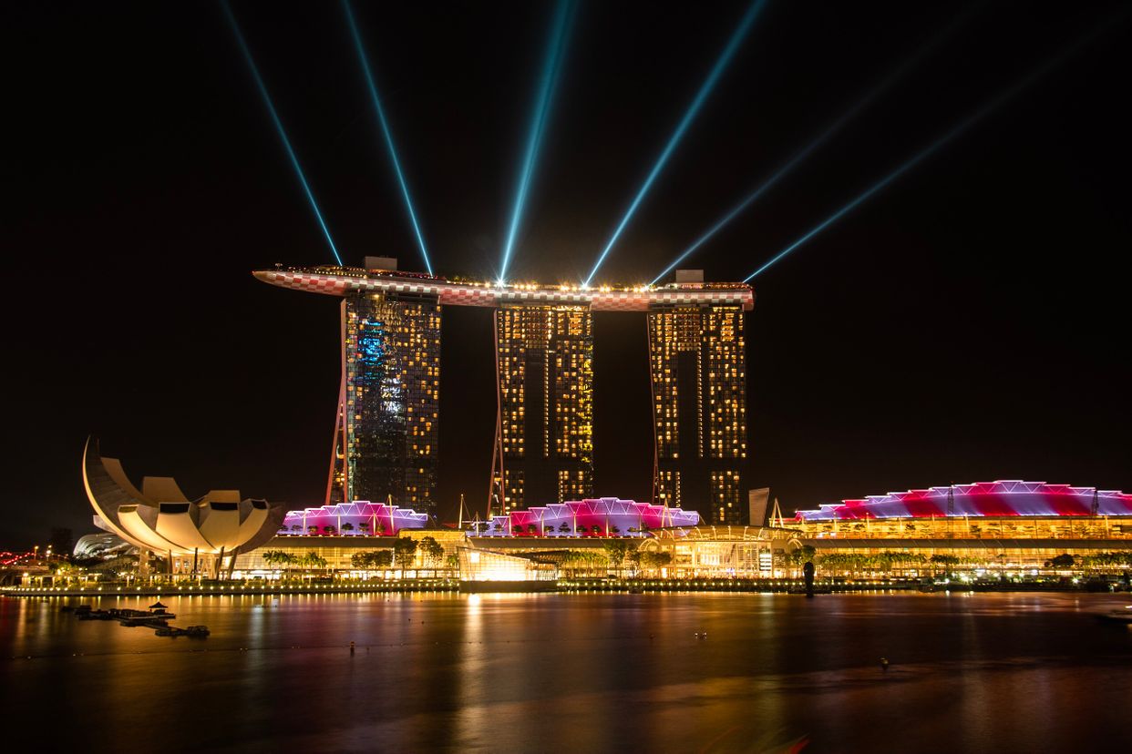 View of Marina Bay Sands